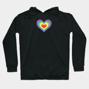 Rainbow Heart Hoodie